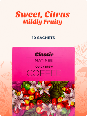 Sweet, Citrus Mildly Fruity
