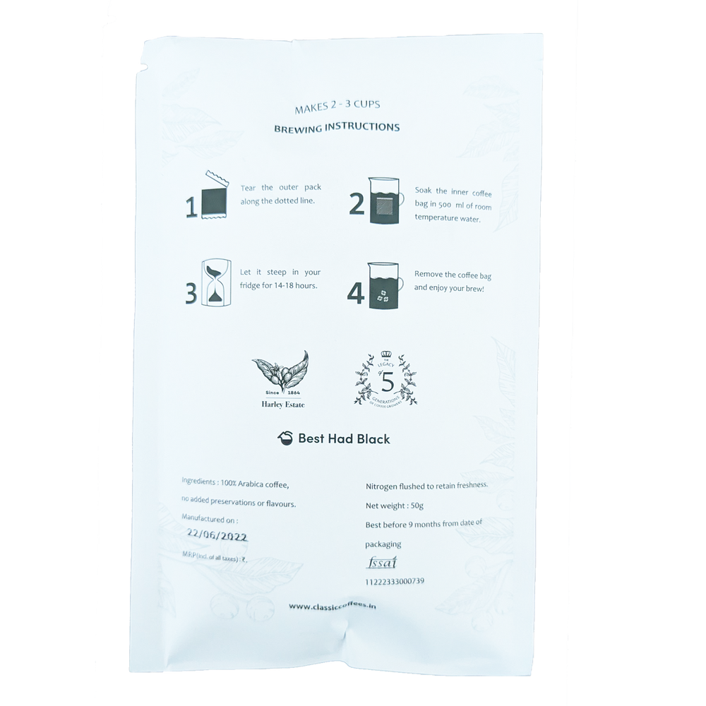 Classic Whisky Barrel-aged - Cold Brew Bags